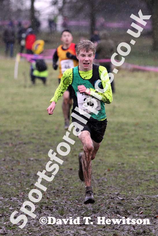 No 35 under-15 boys Northern Cross Country Champs, Knowsley Safari Park. Photo: David T. Hewitson/Sports for All Pics